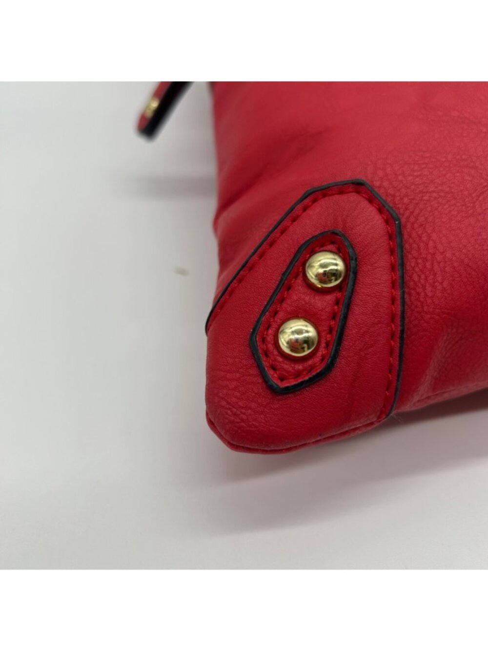 Scarleton Red Leather Large Shoulder Bag - Picture 7 of 10